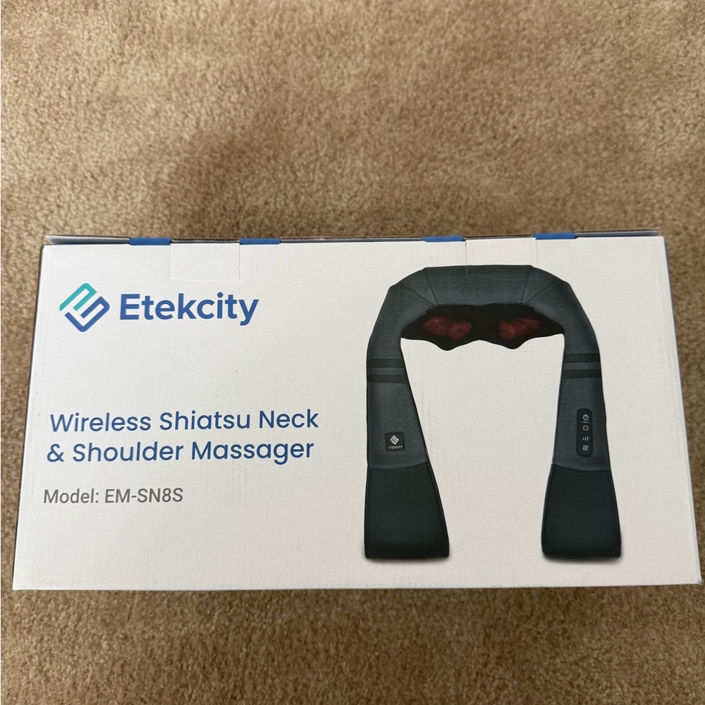 Etekcity Wireless Shiatsu Neck & Back Massager